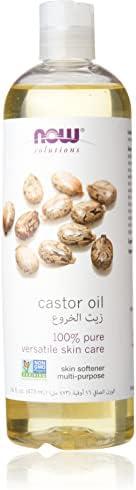 Now Foods Castor Oil - 16 fl oz (473 ml) for Hair, Skin & Nails