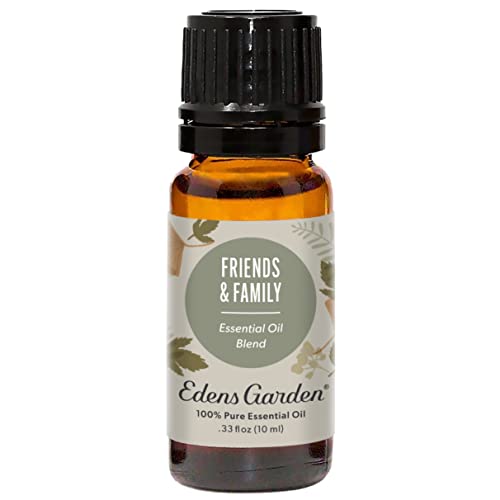 Edens Garden Friends and Family Limited Edition Holiday Essential Oil Synergy Blend – 100% Pure Therapeutic Grade Aromatherapy, 10 ml