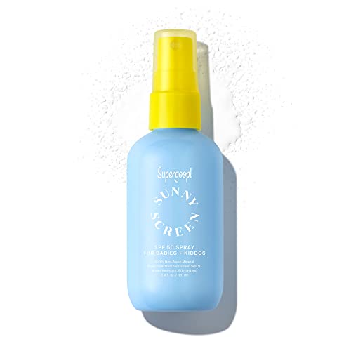 Supergoop! Sunnyscreen SPF 50 Mineral Spray: Baby & Kid-Safe Sunscreen