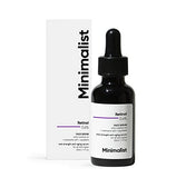Minimalist Retinol 0.6% Anti-Aging Face Serum - Reduces Fine Lines & Wrinkles 30ml