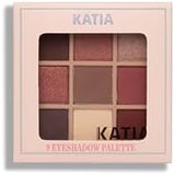 Katia KES304 Ranking Rosy Eyeshadow Palette - Exquisite Rosy Hues