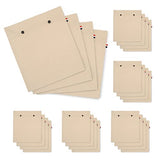 SOLSTICE Reusable Cotton Saree Covers (Set of 24) - Wardrobe Storage Bags for Clothes and Travel