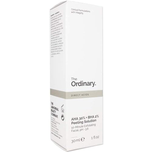 The Ordinary AHA 30% + BHA 2% Peeling Solution 30ml - Exfoliating Facial Treatment
