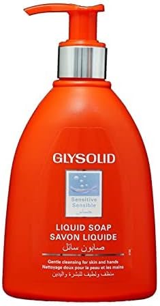 Glysoid Sensitive Skin Liquid Hand Wash Soap - Gentle and Moisturizing, 300ml