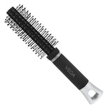 Vega Mini Round Styling Brush - Black & Silver Handle