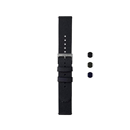 Withings Recycled Woven PET Wristbands - Eco-Friendly Replacement Bands for Steel HR, Steel HR Sport, Move ECG, Move, Steel, and ScanWatch