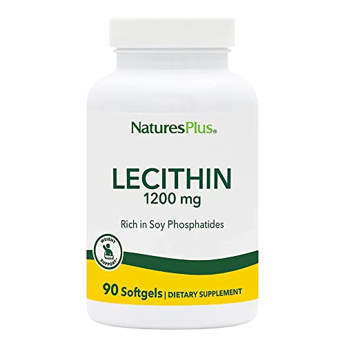 Nature's Plus Lecithin 1,200mg Softgels - 90 Count