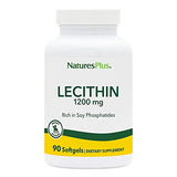 Nature's Plus Lecithin 1,200mg Softgels - 90 Count