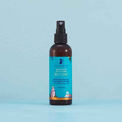 Korean Beauty White Lotus Refreshing Face Mist & Toner - Alcohol-Free Toner for Glowing Skin & Pore Tightening - 100ml