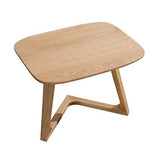 Solid Wood Corner Coffee Table - Small Apartment & Living Room Furniture