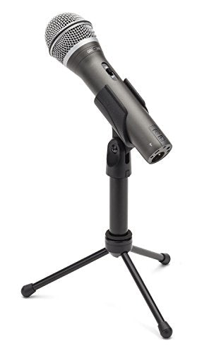 Samson Q2U USB/XLR Dynamic Microphone Recording & Podcasting Pack (Silver)