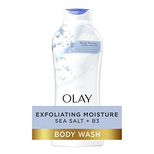Olay Daily Exfoliating Body Wash with Sea Salts - 22 oz (4 Count)
