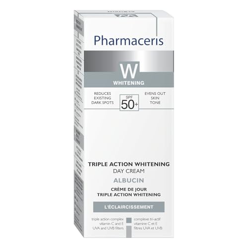 Pharmaceris W Albucin Whitening Day Cream SPF 50+ with 4% Niacinamide (30ml)