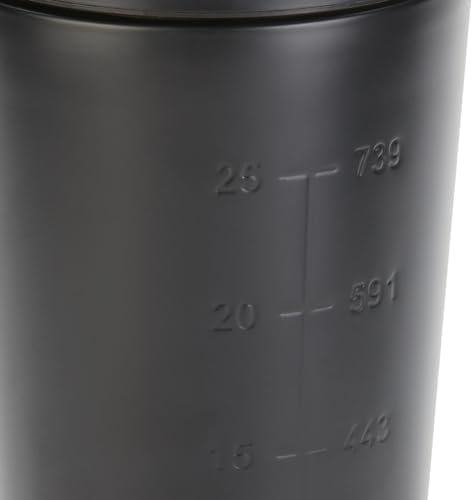 Myprotein MyPro Metal Shaker - 750ml Black - Premium Protein Shaker