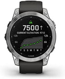 Garmin Fenix 7 Standard Edition Smartwatch - Silver with Graphite Band