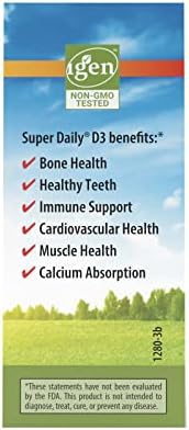 Carlson Labs Super Daily D3 2000 IU - Supports Immune Health & Bone Strength