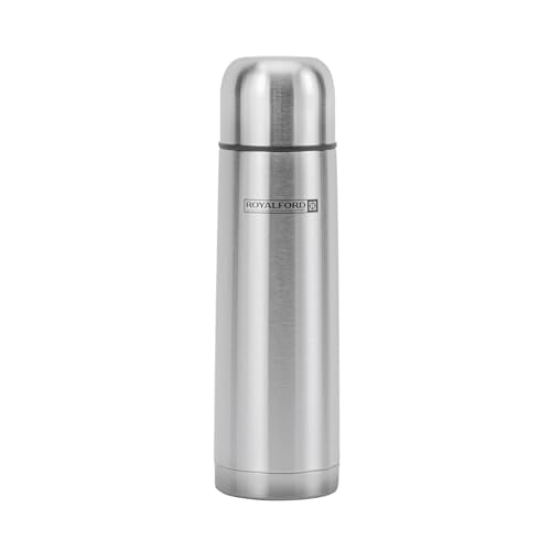 Royalford Stainless Steel Thermos Flask with Cup - 750ml (Hot & Cold)