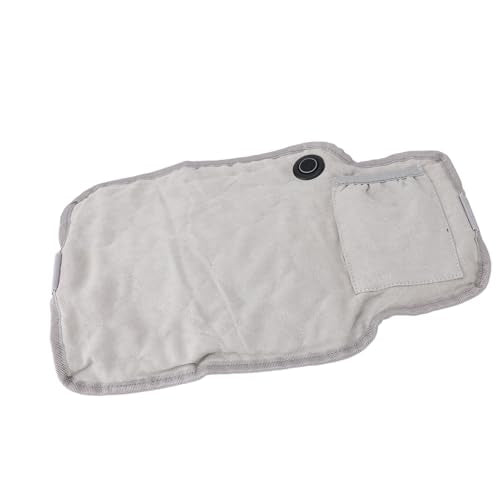 Wearable Lower Back Heating Pad with 3 Speeds & Adjustable Suede Fabric
