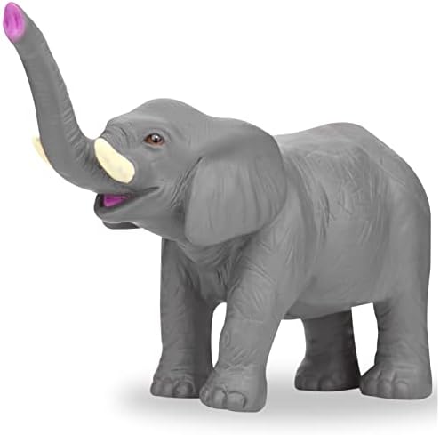8 Jumbo Jungle Animal Figures - Educational Toys for Toddlers