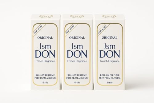 JSM Original Don Perfume Roll On - Pack of 3 (6ml Each)