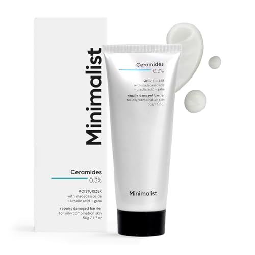 Minimalist 0.3% Ceramide Moisturizing Gel Cream - Oil-Free Barrier Repair for Oily Skin