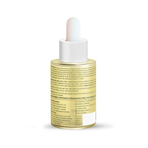 PLIX The Plant Fix 2% Alpha Arbutin & 10% Niacinamide Face Serum (30ml) | Dark Spot Removal