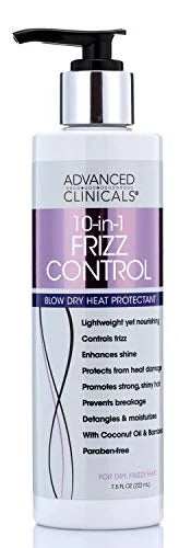 Advanced Clinicals 10-in-1 Anti-Frizz Hydrating Hair Cream