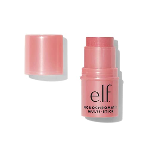 e.l.f. Dazzling Peony Multi-Stick: Creamy Blendable Color for Eyes, Lips & Cheeks
