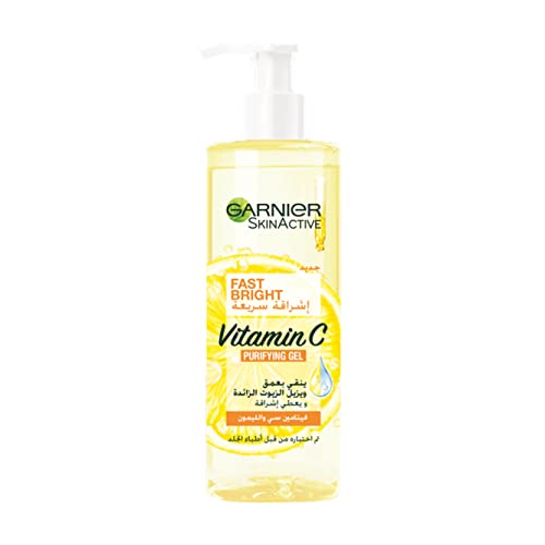 Garnier SkinActive Vitamin C Purifying Gel Wash - Brighten & Purify