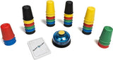 Rapid Stack Quick Cups Game - Classic Speed Stacking Cups for Kids (30 Cups, 24 Picture Cards)