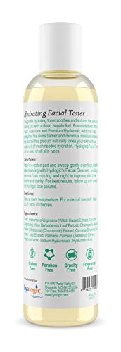 Hyalogic Hydrating Facial Toner with Hyaluronic Acid - 8 fl oz
