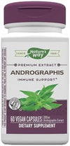 Nature's Way Premium Extract Andrographis, Immune Support*, 300 mg Andrographis Extract per serving, 60 Capsules