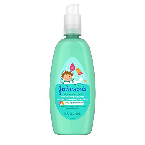 Johnson's No More Tangles Toddler Detangling Spray - Hypoallergenic Hair Care for Kids