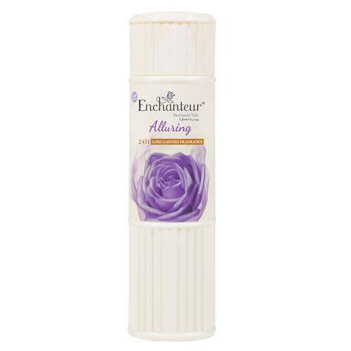 Enchanteur Alluring Perfumed Talc: Rose & Iris Scent