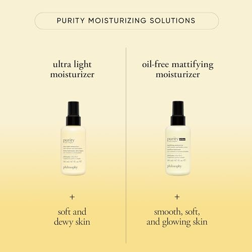Philosophy Purity Made Simple Moisturizer - Hydrating Face Cream, 4.7 oz