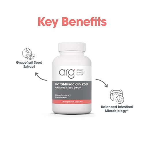 Allergy Research Group ParaMicrocidin 250 mg, 120 Capsules | Microbial & GI Support