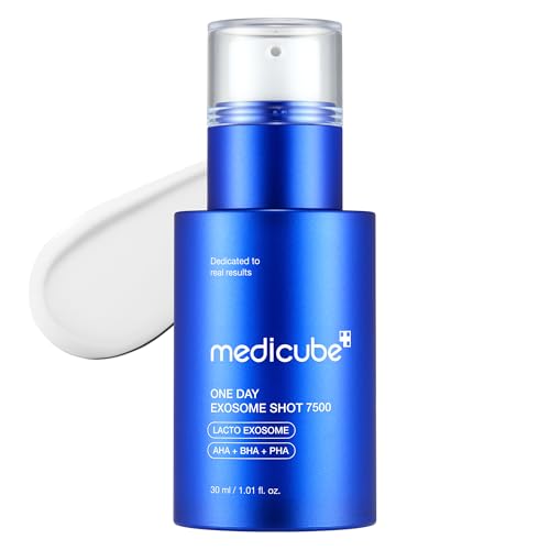 Medicube Zero Exosome Shot 7,500 PPM Facial Serum - Korean Skincare for Pores & Skin Renewal