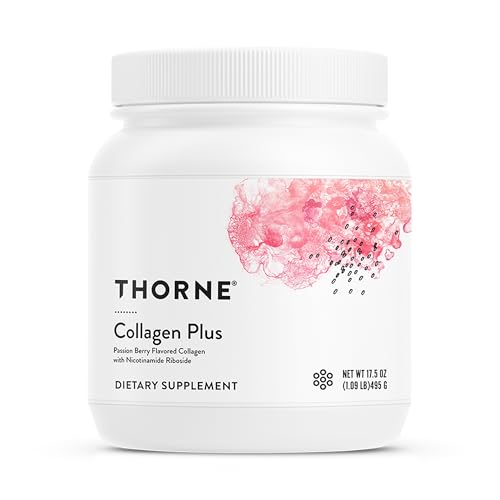 THORNE Collagen Plus Powder with Nicotinamide Riboside for Skin & Longevity, 496g