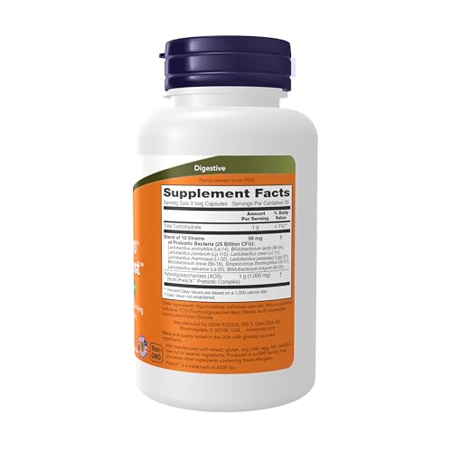 Now Foods Probiotic-10 & Bifido Boost 25 Billion - 90 Veg Capsules