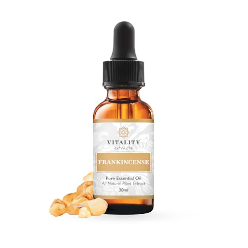 Frankincense Essential Oil by Vitality Extracts - 30ml for Pain Relief & Aromatherapy