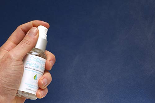 Hyaluronic Acid Collagen Facial Mist - Hydrating Primer & Makeup Setting Spray (2 oz)