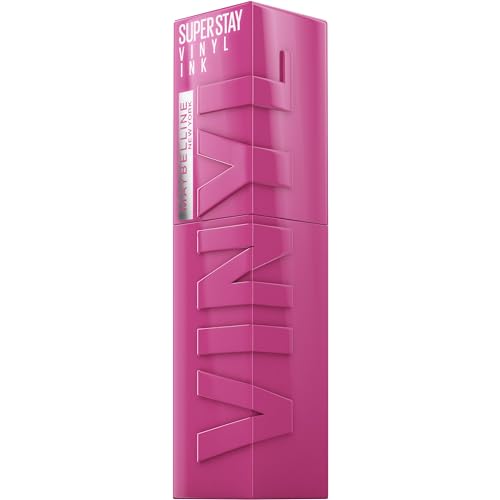 Maybelline New York SuperStay Vinyl Ink Liquid Lipstick - Edgy Pink 165