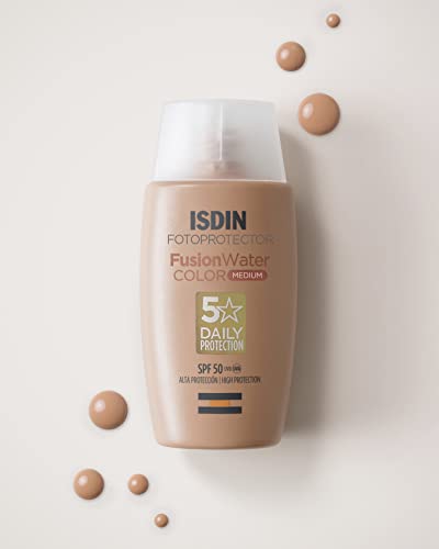 ISDIN Fotoprotector Fusion Color SPF50: Advanced Sun Protection with a Natural Tint