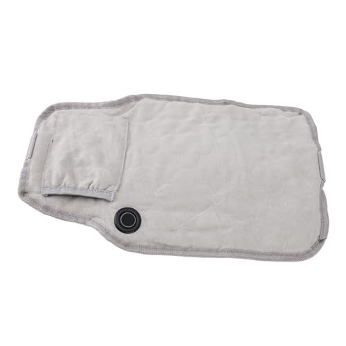 Wearable Lower Back Heating Pad with 3 Speeds & Adjustable Suede Fabric