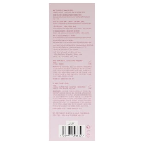 Kylie Cosmetics Matte Lip Kit 302 Snow Way Bae Women 2 Pc Matte Liquid Lipstick Lip Liner