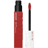 Maybelline Super Stay Matte Ink Liquid Lipstick - 16H Wear - Hustler - Red Brown