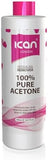 Ican London 100% Pure Acetone Nail Polish Remover - 500ml