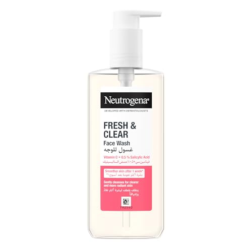 Neutrogena Fresh & Clear Face Wash with Pink Grapefruit & Vitamin C - 200ml