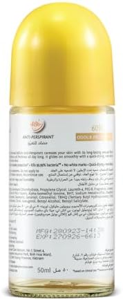 Enchanteur Charming Roll-On Antiperspirant: 48-Hour Protection (50ml)