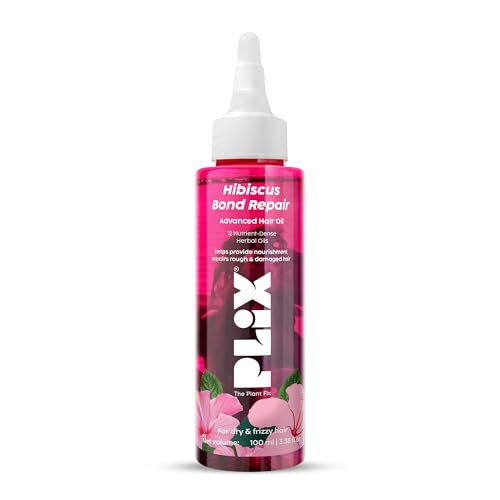 PLIX THE PLANT FIX Hibiscus Bond Repair Advanced Hair Oil for Damaged Hair (100ml)